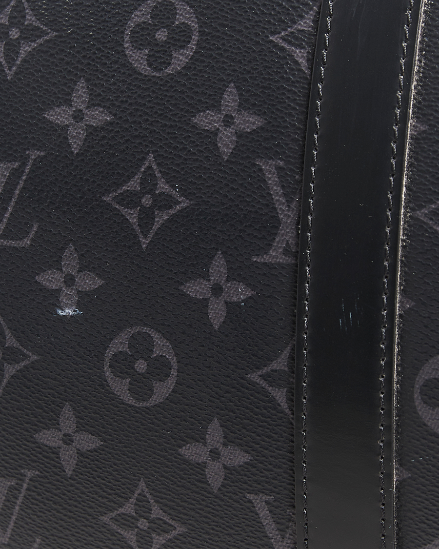 Herren | Louis Vuitton Pre-Owned Keepall Bandoulière 55 Monogram Eclipse | Louis Vuitton Pre-Owned | Keepall Bandoulière 55 Monogram Eclipse