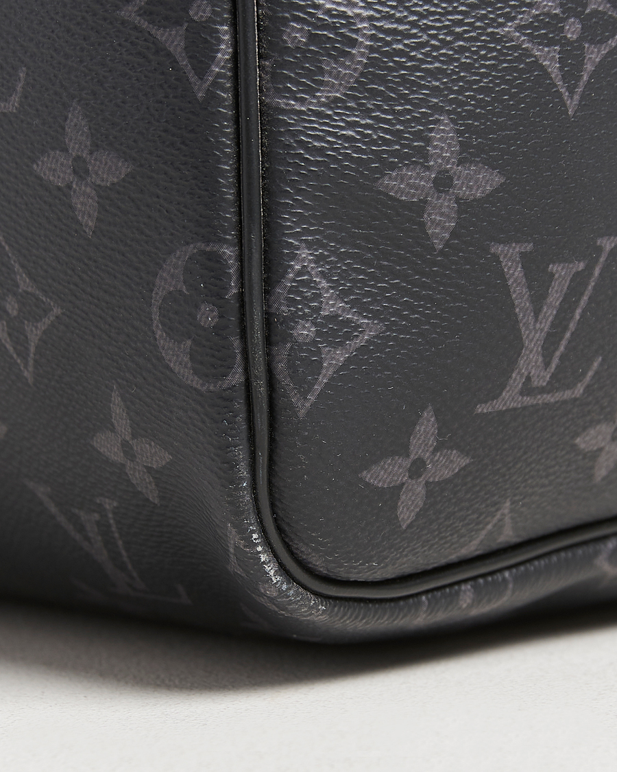 Herren | Louis Vuitton Pre-Owned Keepall Bandoulière 55 Monogram Eclipse | Louis Vuitton Pre-Owned | Keepall Bandoulière 55 Monogram Eclipse