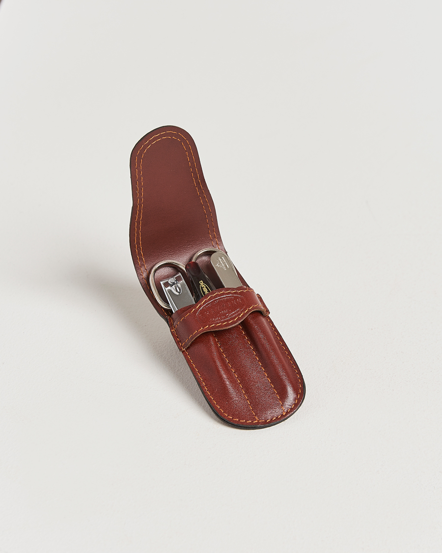 Herren | Für das Zuhause | F. Hammann | Small Manicure Set Classico Whiskey