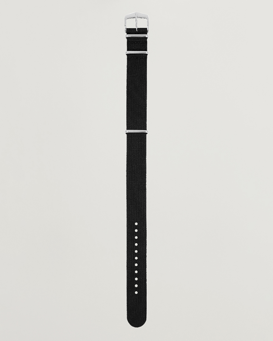 Herren | Uhrenarmband | HIRSCH | Rush Recycle Nato Watch Strap Black