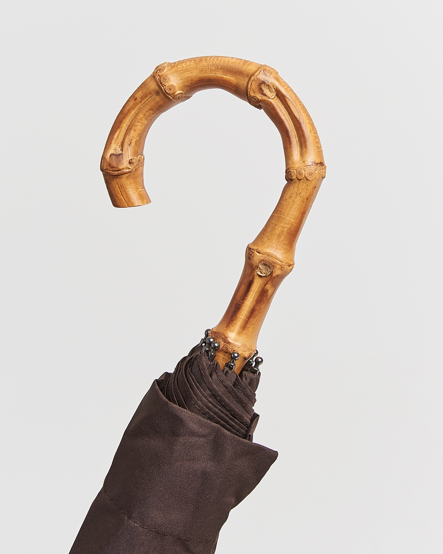 Herren | Fox Umbrellas Telescopic Umbrella Brown | Fox Umbrellas | Telescopic Umbrella Brown