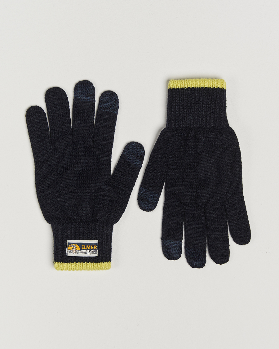 Herren | Elmer by Swany Knitted Glove Navy | Elmer by Swany | Knitted Glove Navy