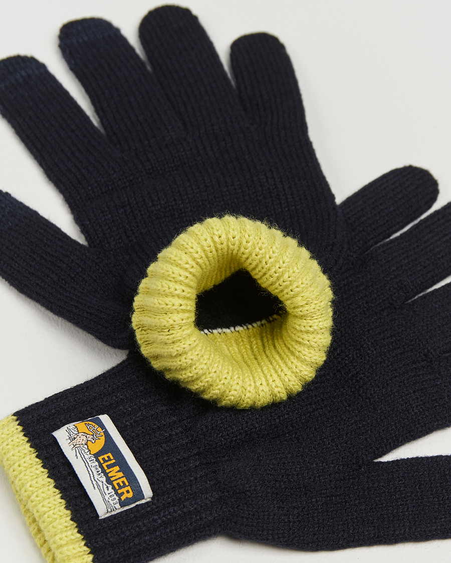 Herren | Elmer by Swany Knitted Glove Navy | Elmer by Swany | Knitted Glove Navy
