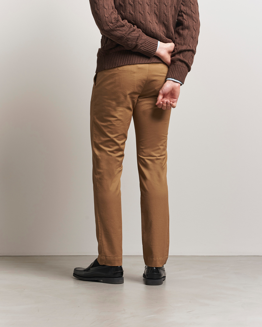 Herren | Hosen | Polo Ralph Lauren | Slim Fit Stretch Chinos Honey Brown