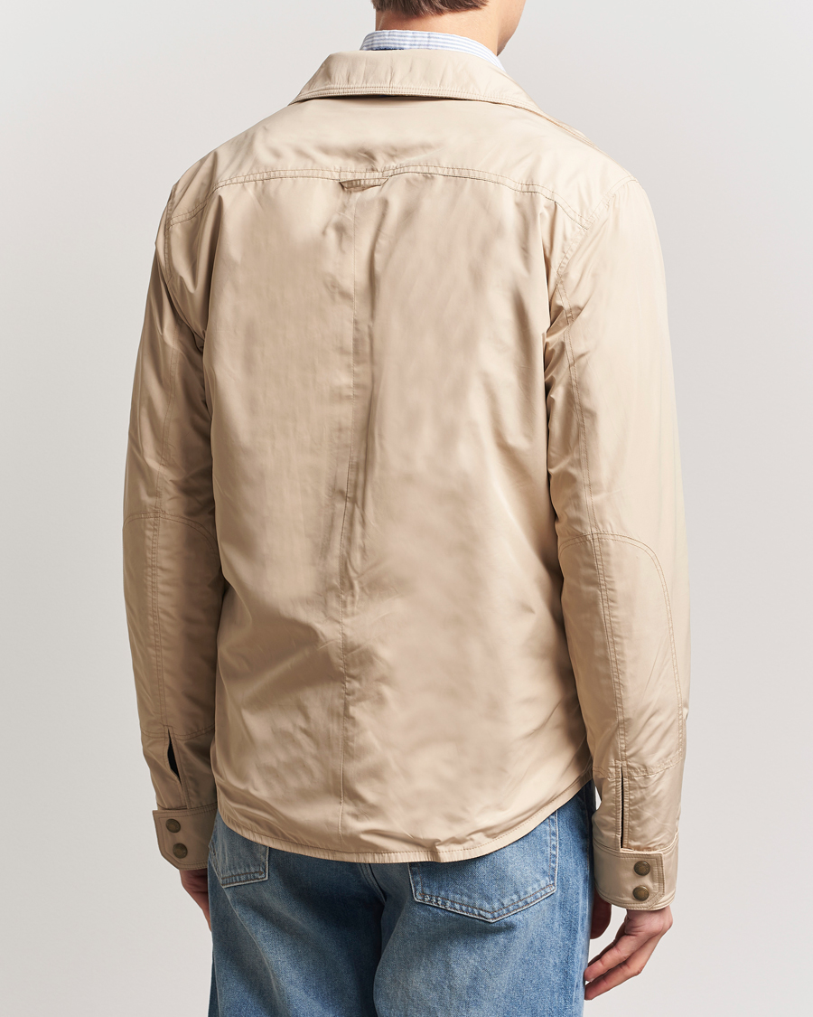 Herren | Jacken | Polo Ralph Lauren | Reversible Lined Suede Shirt Jacket Khaki/Grey