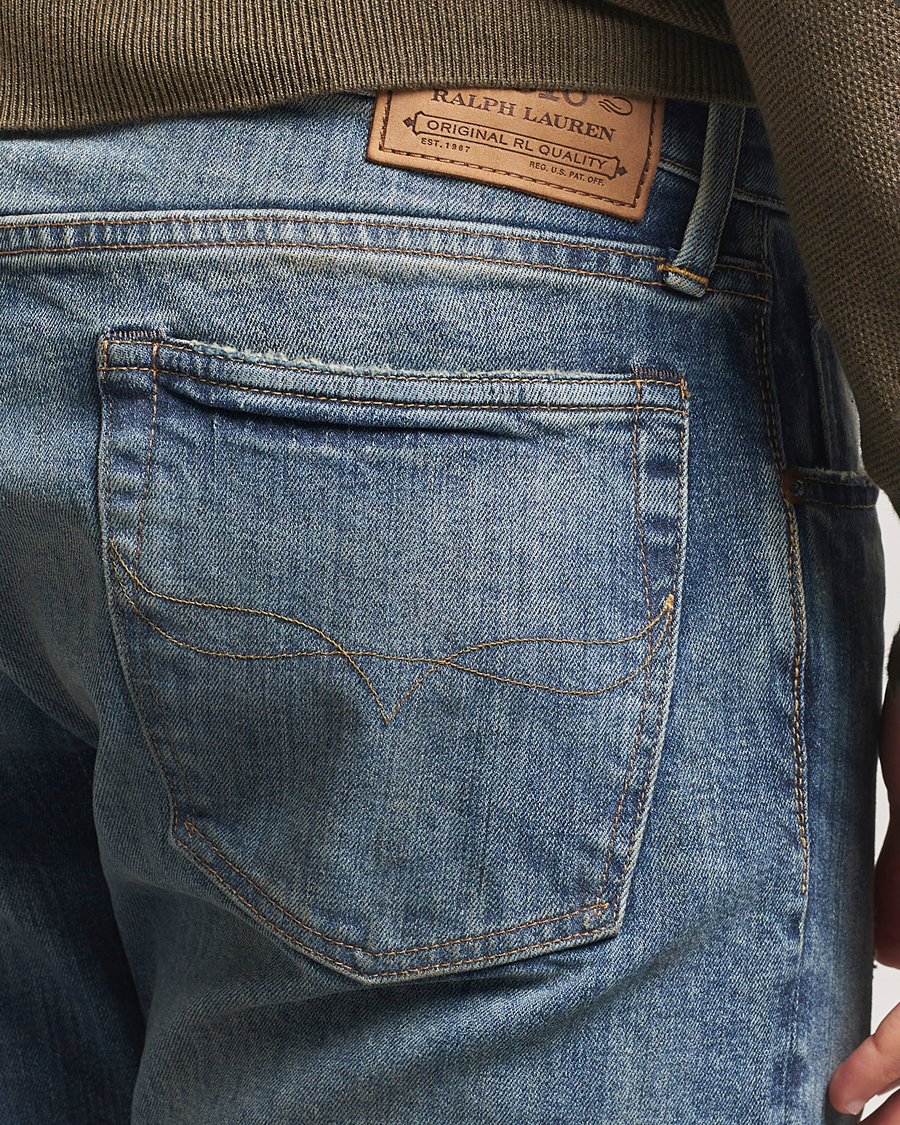 Herren | Jeans | Polo Ralph Lauren | Parkside Straight Fit Jeans Blue