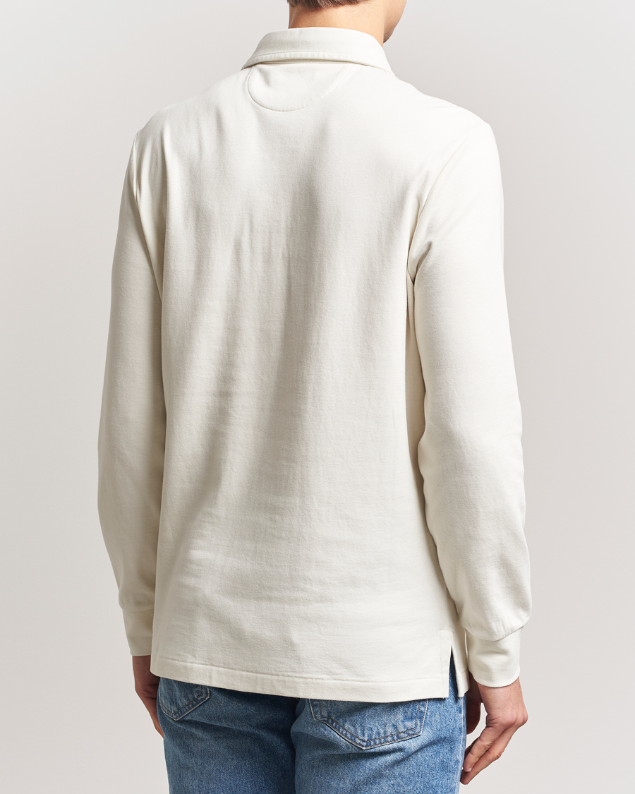 Herren | Pullover | Polo Ralph Lauren | Double Knit Long Sleeve Polo Parchment Cream