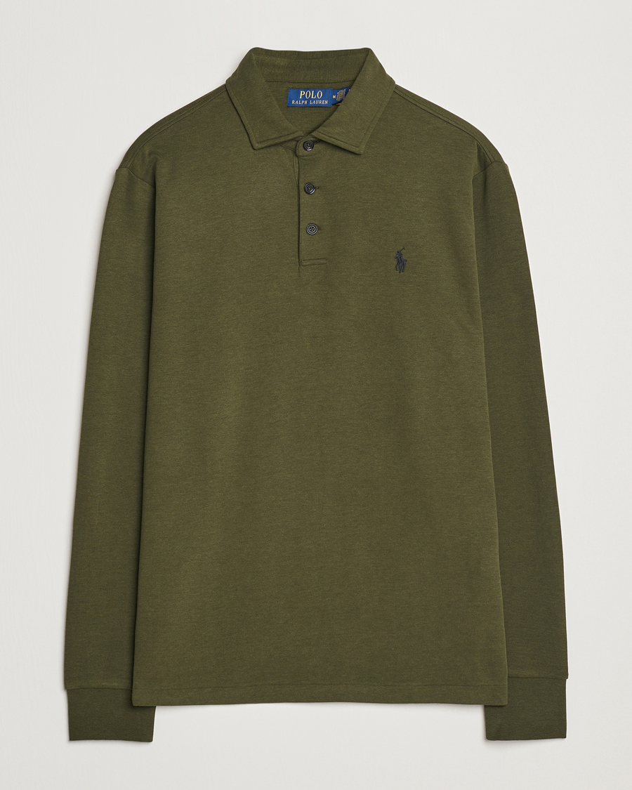 Herren | Pullover | Polo Ralph Lauren | Double Knit Long Sleeve Polo Armadillo