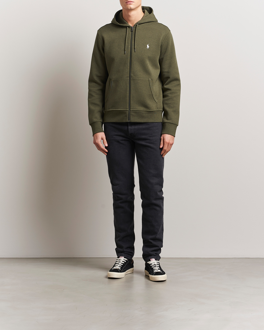 Herren | Pullover | Polo Ralph Lauren | Double Knitted Full-Zip Hoodie Alpine Heather