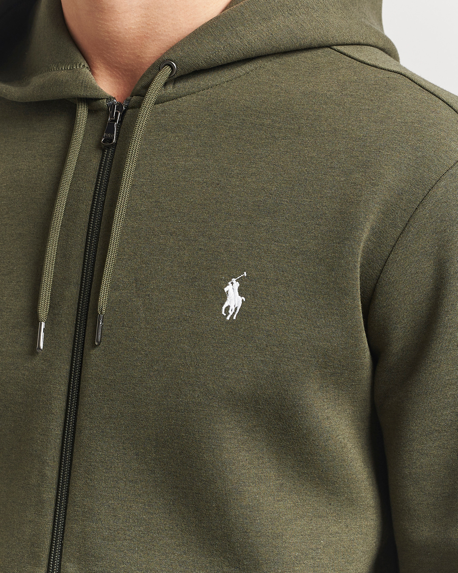 Herren | Pullover | Polo Ralph Lauren | Double Knitted Full-Zip Hoodie Alpine Heather