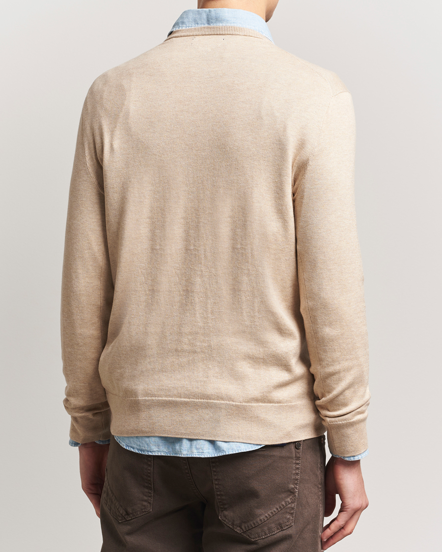 Herren | Pullover | Polo Ralph Lauren | Cotton Crew Neck Sweater Dune Melange