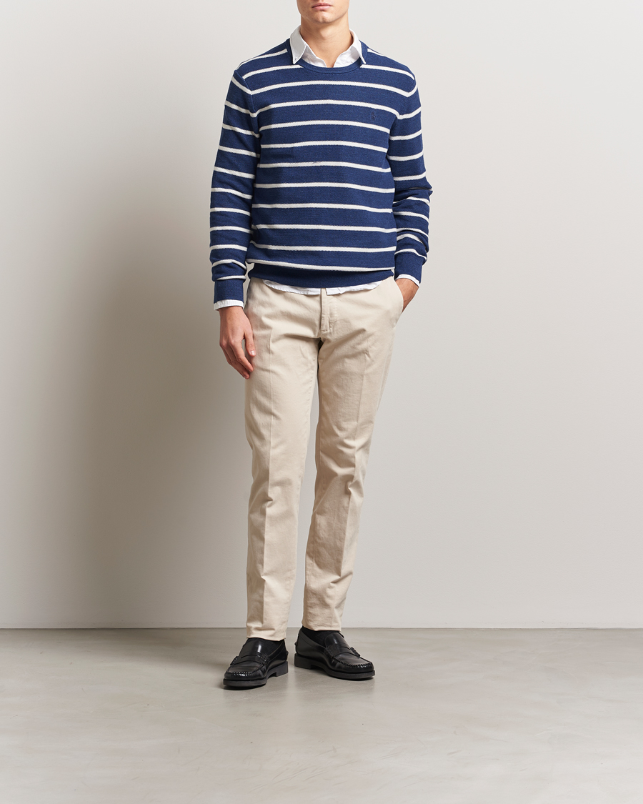 Herren | Pullover | Polo Ralph Lauren | Cotton Pullover Sweater Navy Combo