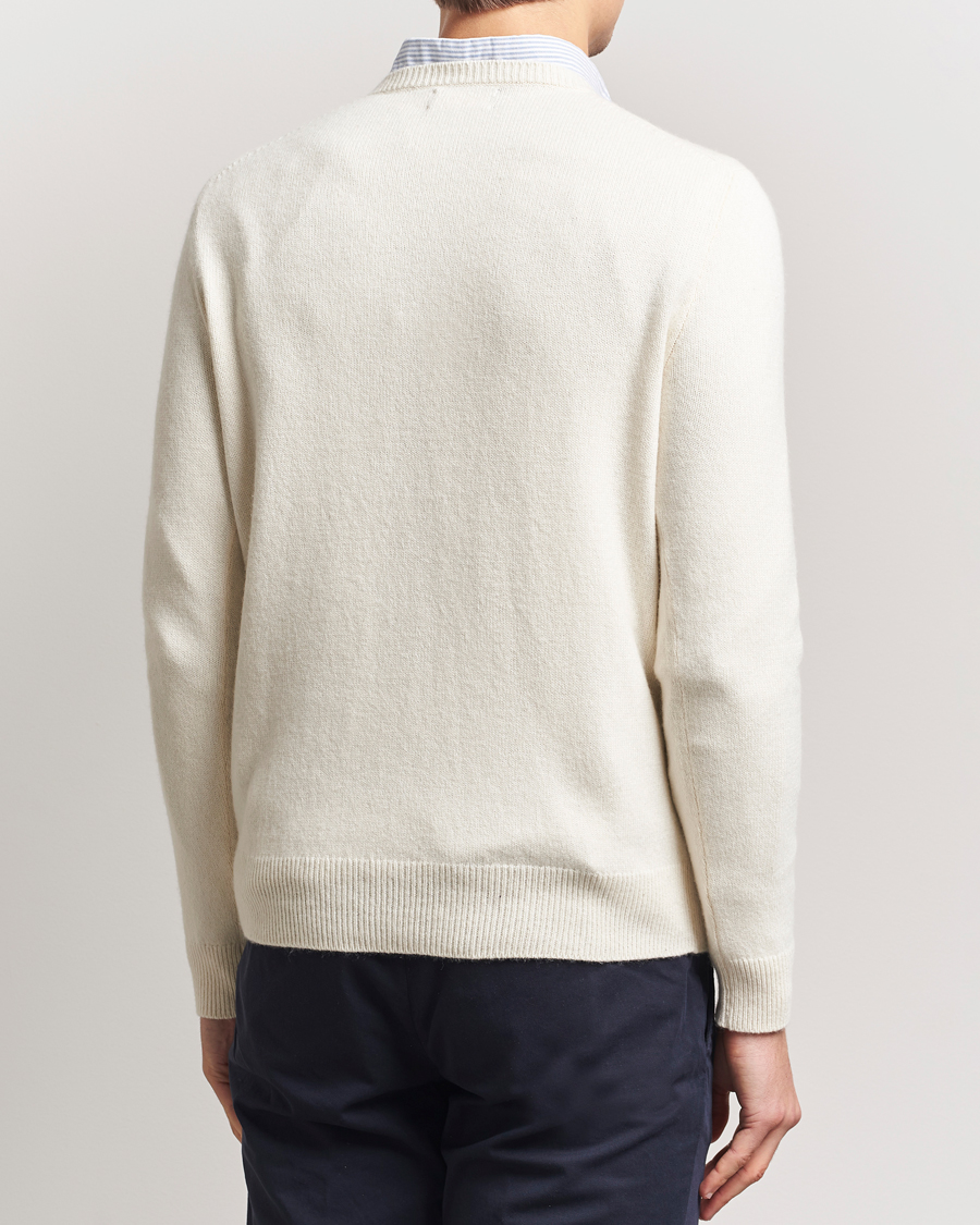 Herren | Pullover | Polo Ralph Lauren | Cotton/Wool Pullover Andover Cream