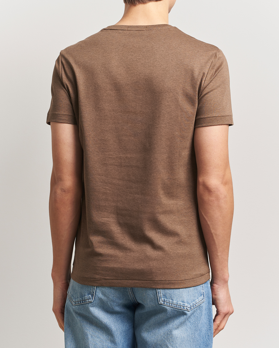 Herren | T-Shirts | Polo Ralph Lauren | Luxury Pima Cotton Crew Neck T-Shirt Cedar Heather