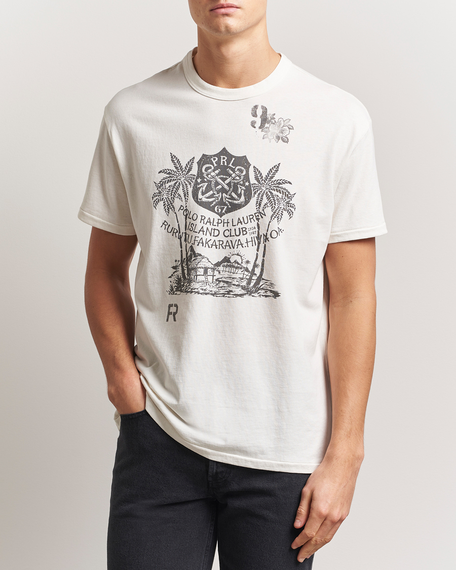 Herren | T-Shirts | Polo Ralph Lauren | Printed Crew Neck T-Shirt Nevis