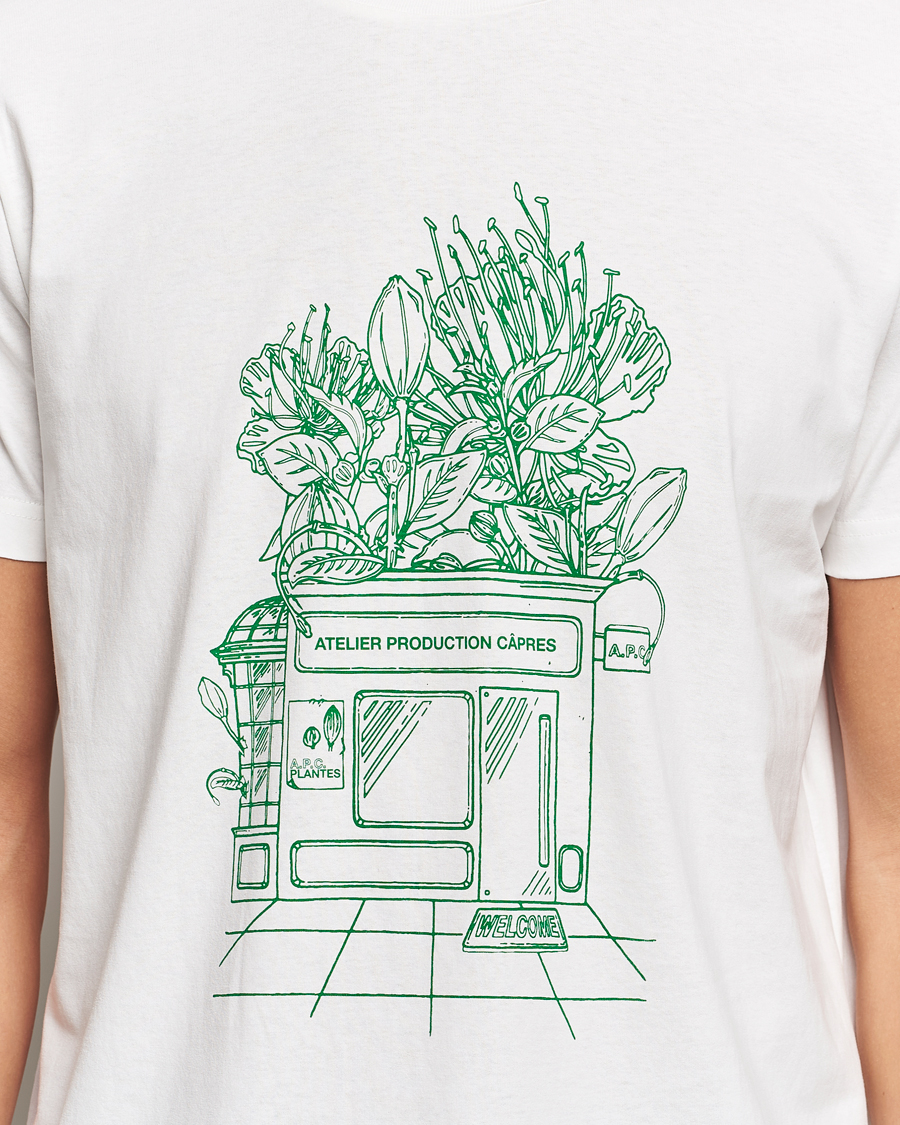 Herren | T-Shirts | A.P.C. | Magasin T-Shirt White