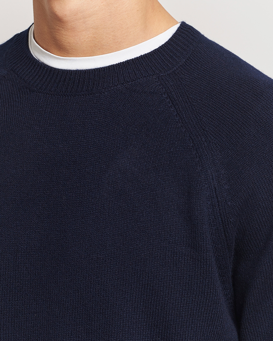 Herren | Pullover | A.P.C. | Pierre Lambswool Sweater Dark Navy