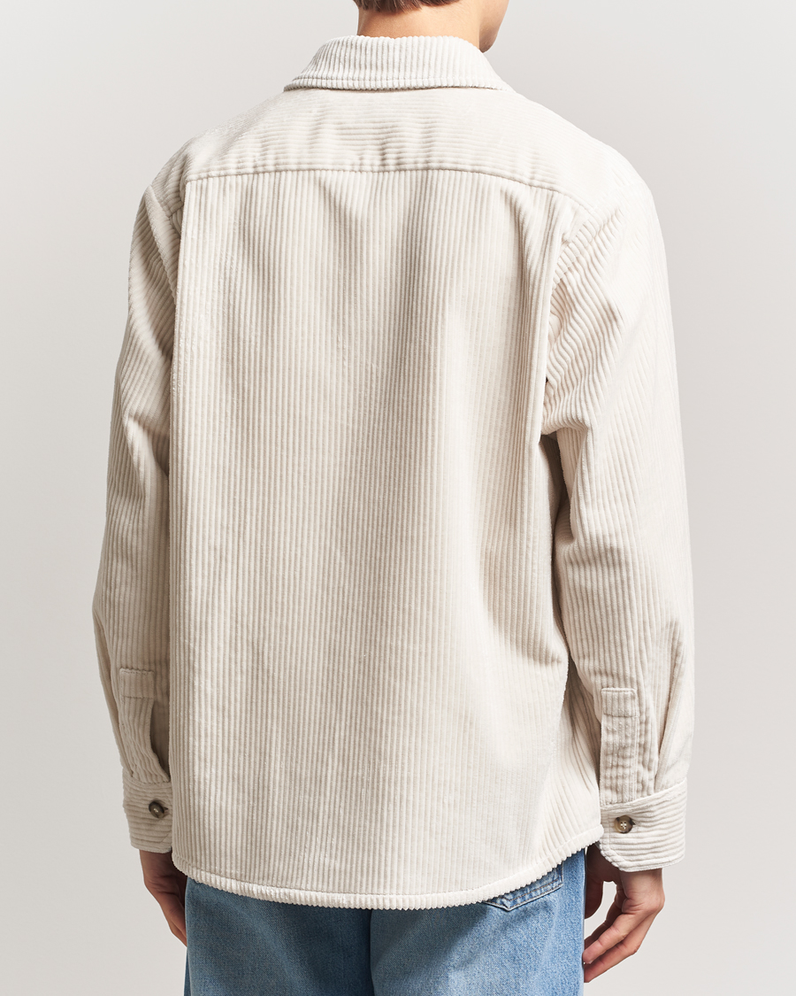 Herren | Hemden | A.P.C. | Boris Wide-wale Corduroy Overshirt Ecru