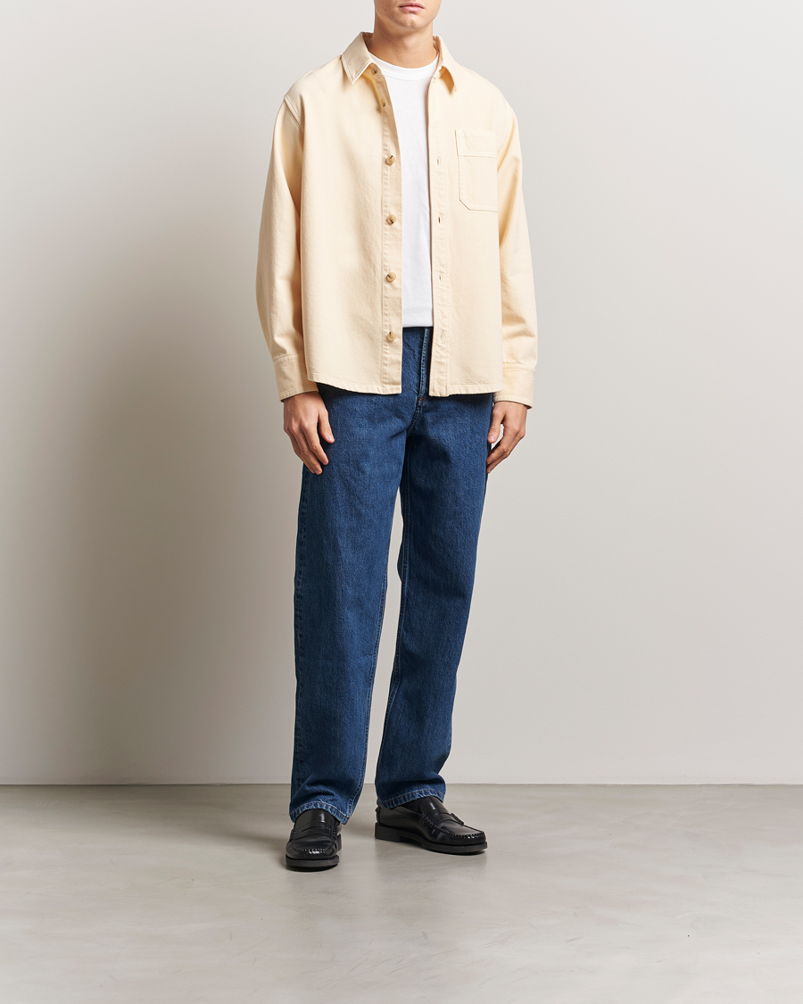 Herren | Hemden | A.P.C. | Basile Denim Overshirt Vanilla