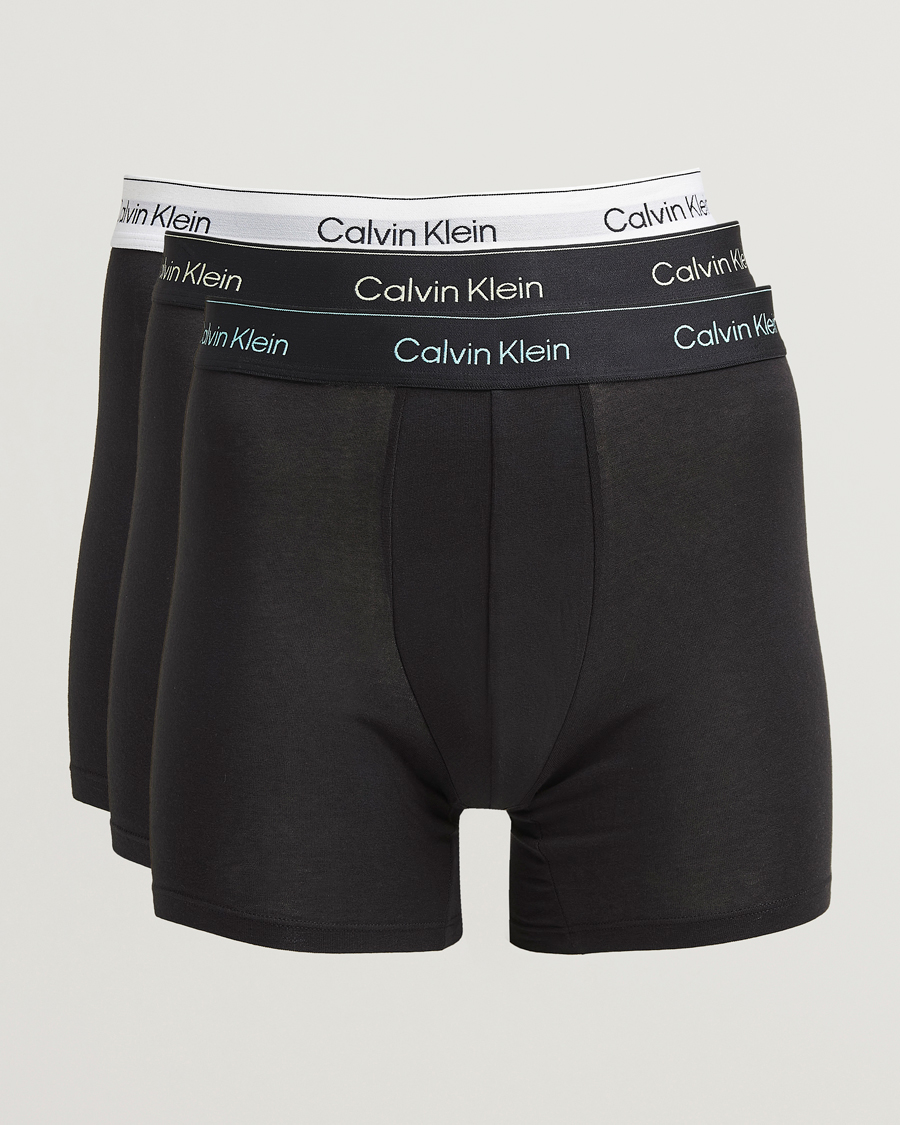 Herren | Unterwäsche | Calvin Klein | 3-Pack Icon Cotton Stretch Boxer Brief Black