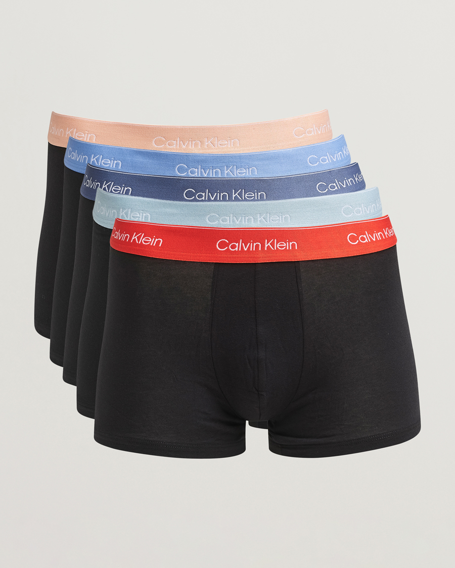 Herren | Unterwäsche | Calvin Klein | 5-Pack Icon Cotton Stretch Trunk Black Multi