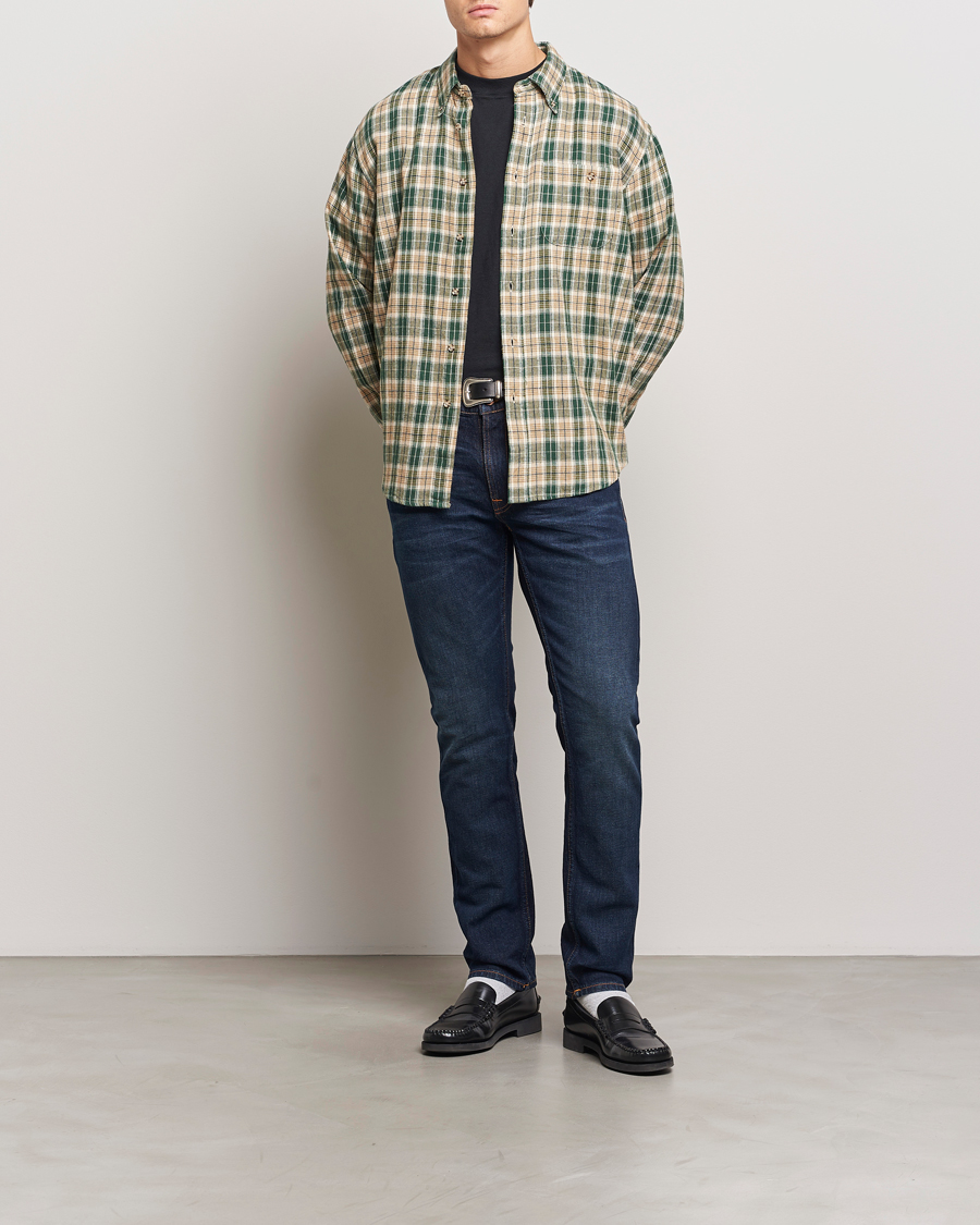 Herren | Jeans | Nudie Jeans | Lean Dean Jeans Blue Night