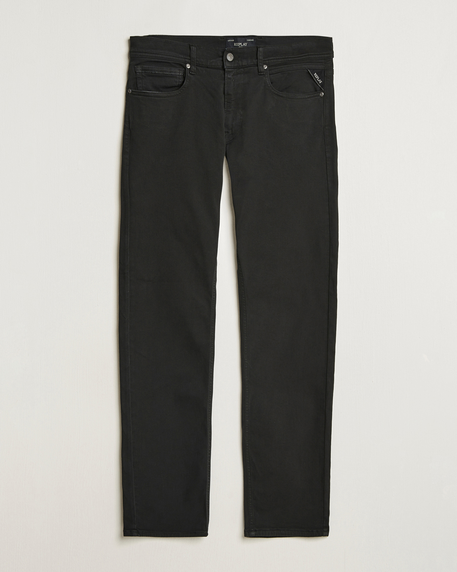 Herren | Hosen | Replay | Grover Hyperflex 5-Pocket Pants Black