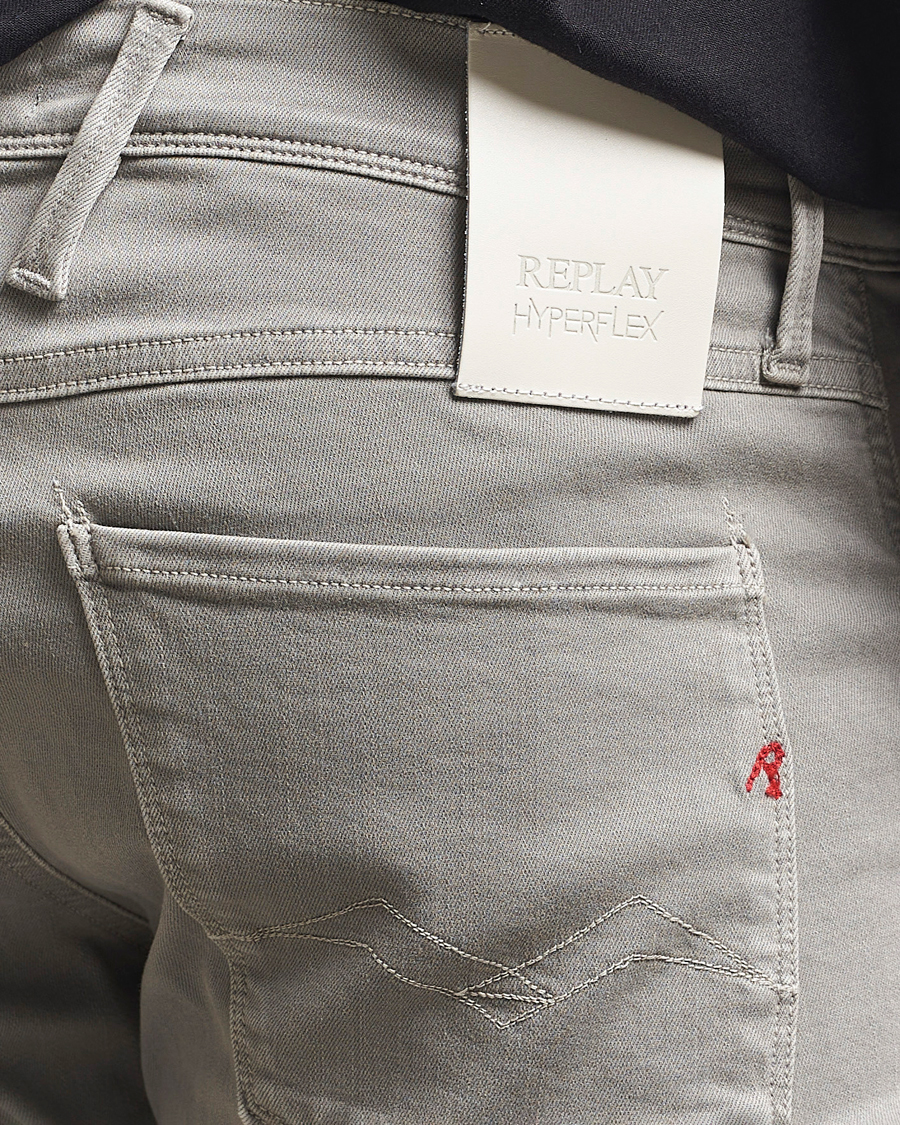 Herren | Hosen | Replay | Anbass Hyperflex X.Lite 5-Pocket Pants Dim Grey