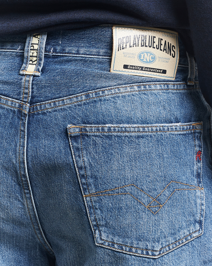 Herren | Shorts | Replay | 901 Original Denim Shorts Light Blue