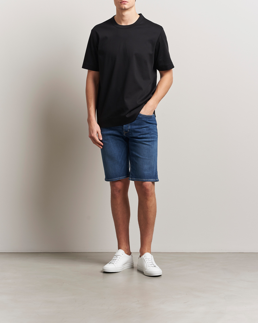 Herren | Shorts | Replay | RBJ981 Stretch Denim Shorts Dark Blue