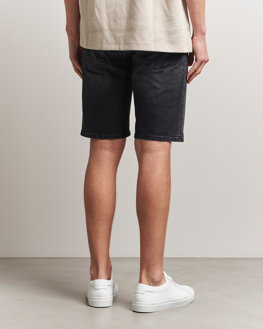 Herren | Shorts | Replay | RBJ981 Stretch Denim Shorts Washed Black