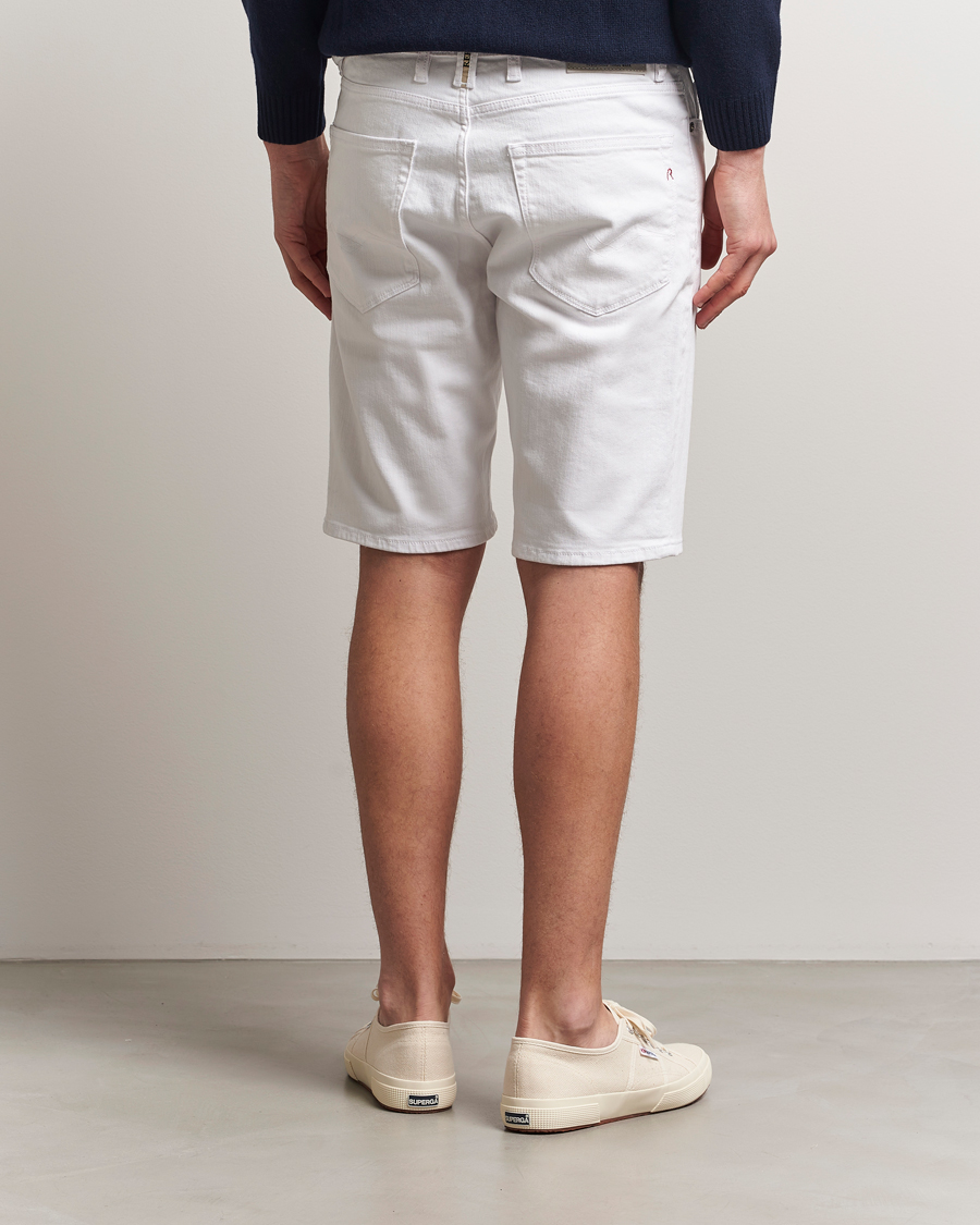 Herren | Shorts | Replay | RBJ981 Stretch Denim Shorts White