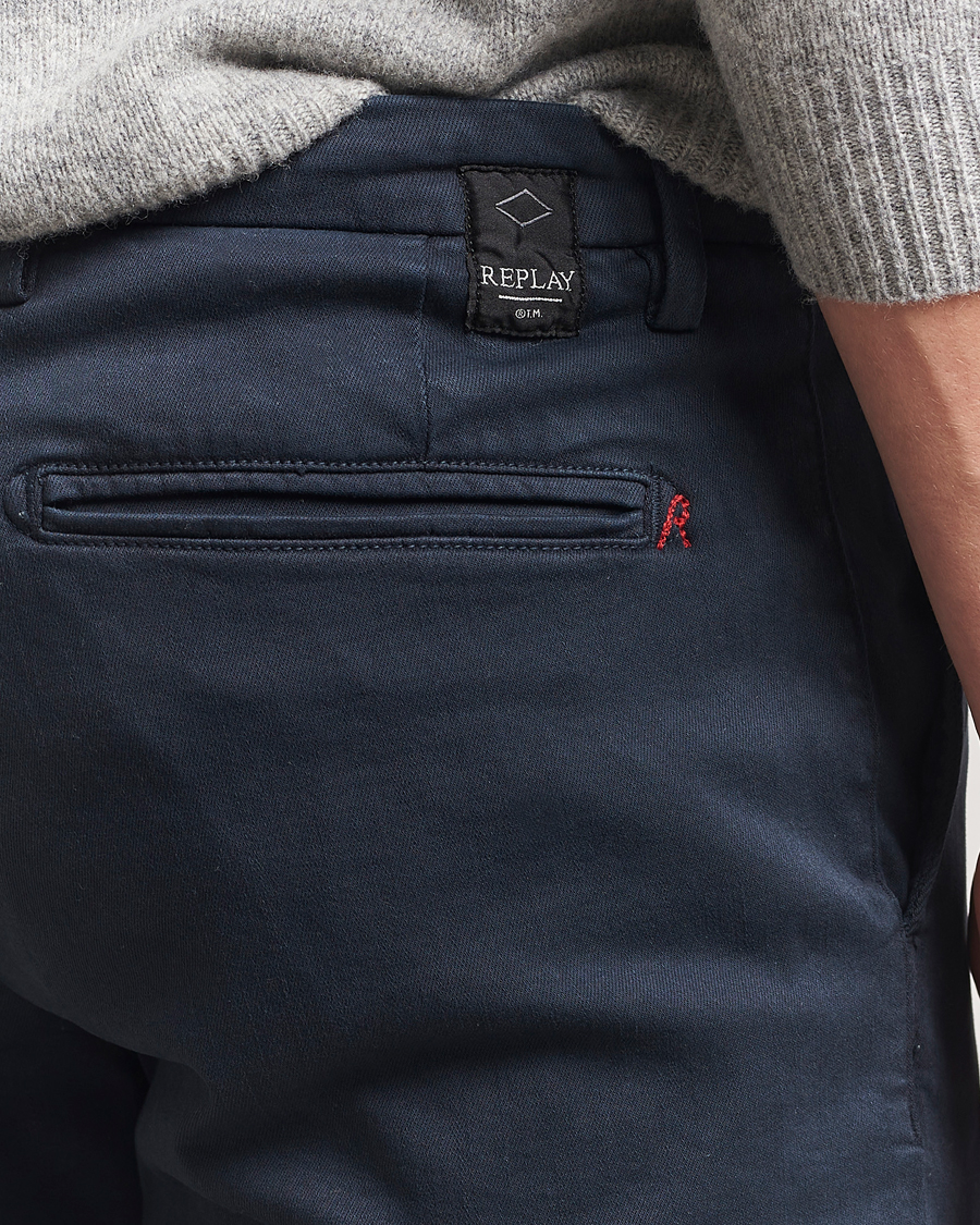 Herren | Shorts | Replay | Benni Hyperflex Shorts Navy