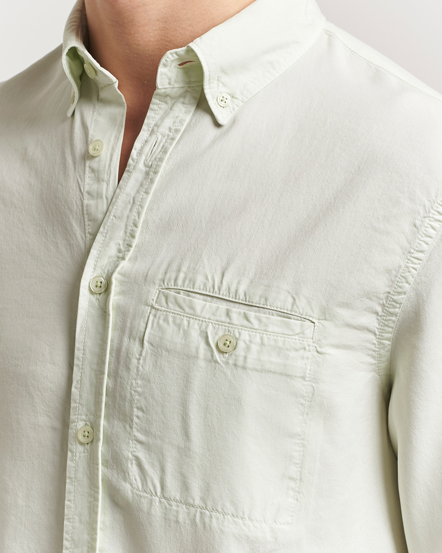 Herren | Hemden | Filippa K | Zachary Lyocell Shirt Pastel Green