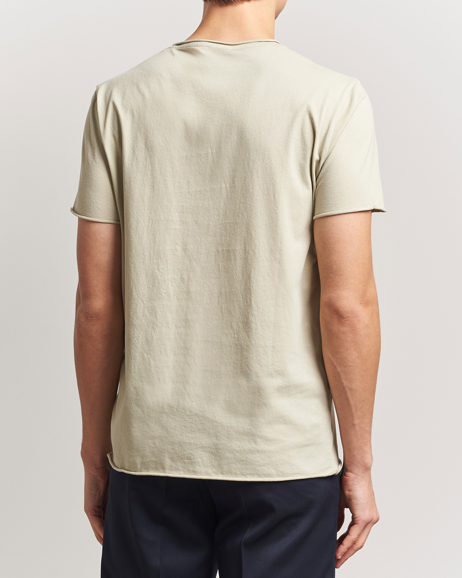 Herren | T-Shirts | Filippa K | Roll Neck Crew Neck T-Shirt Faded Moss