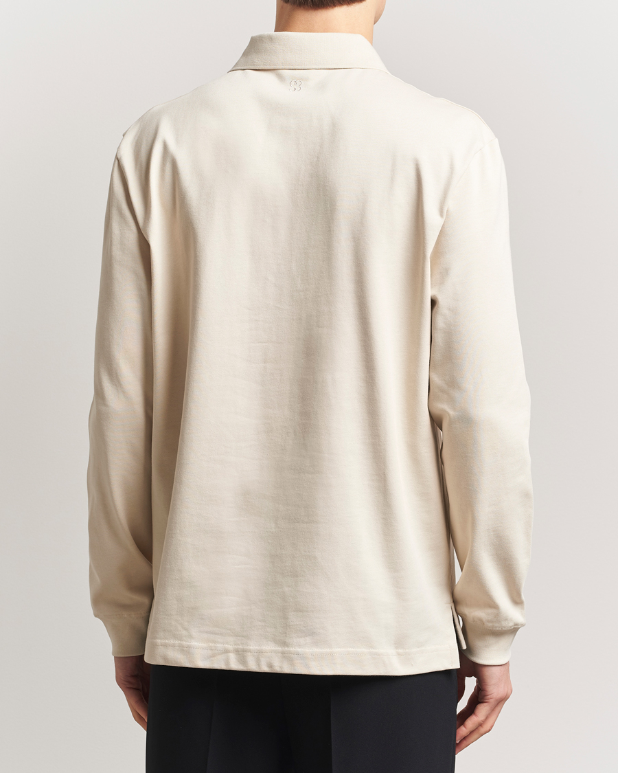 Herren | Pullover | Filippa K | Heavy Cotton Rugby Shirt Cream White