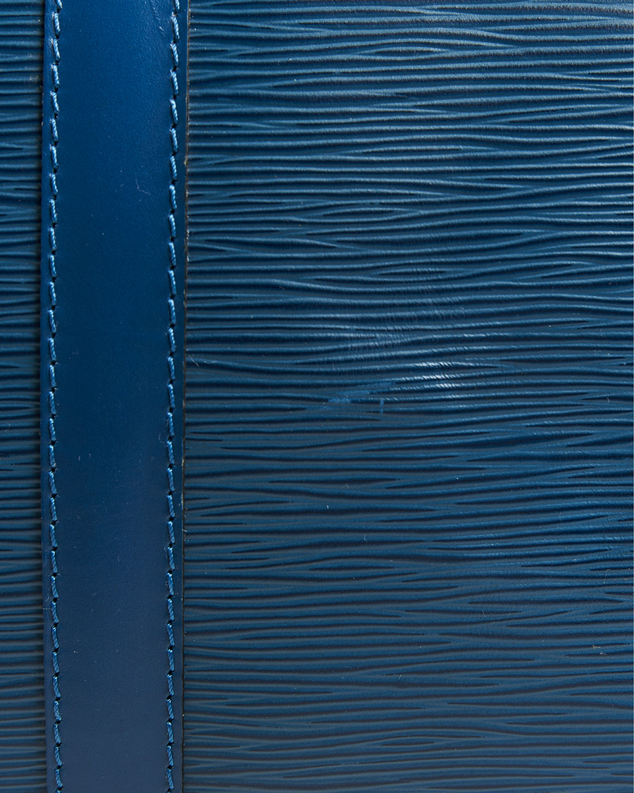 Herren | Louis Vuitton Pre-Owned Keepall 45 Epi Leather Bag Blue | Louis Vuitton Pre-Owned | Keepall 45 Epi Leather Bag Blue