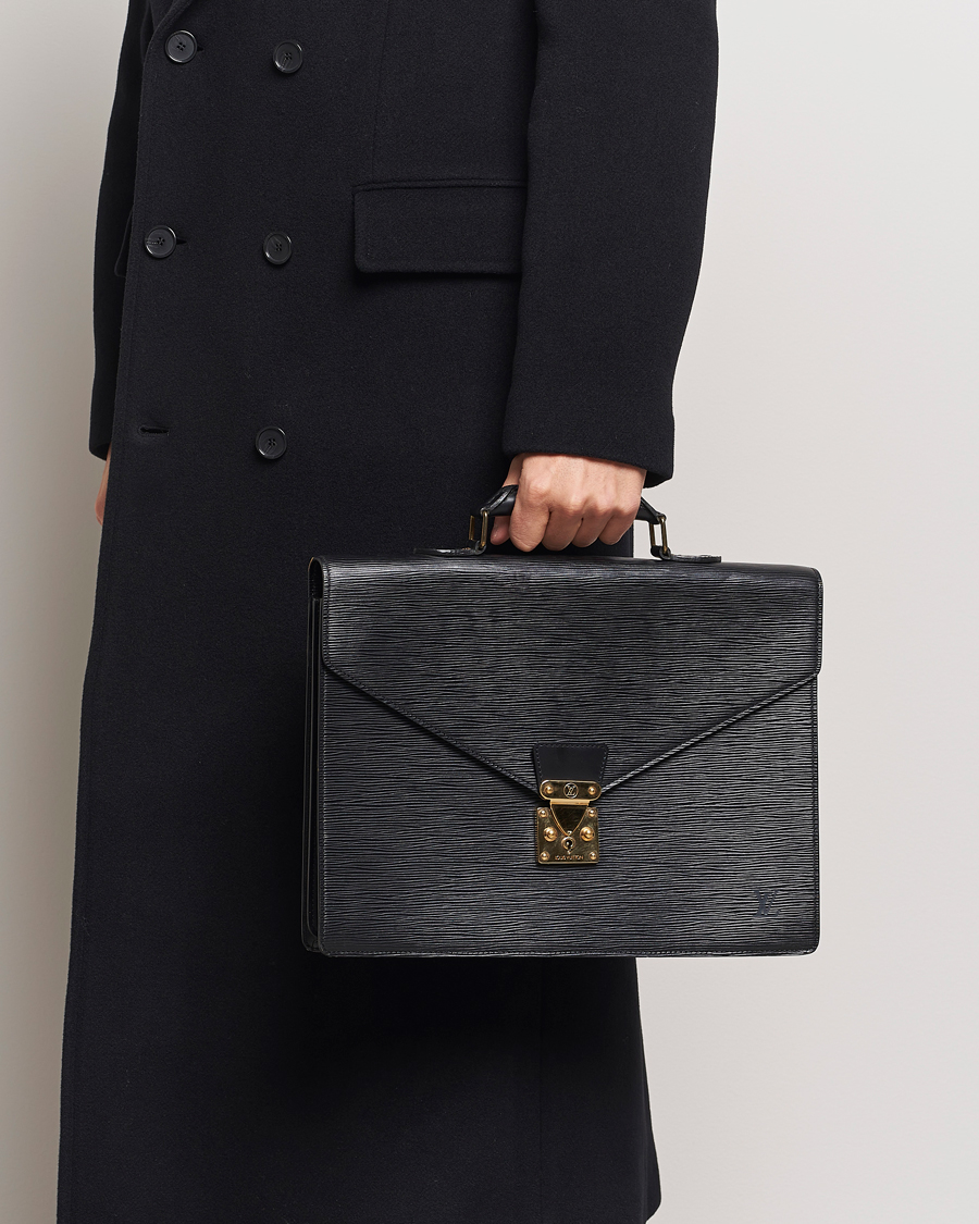 Herren | Louis Vuitton Pre-Owned Ambassadeur Briefcase Black | Louis Vuitton Pre-Owned | Ambassadeur Briefcase Black