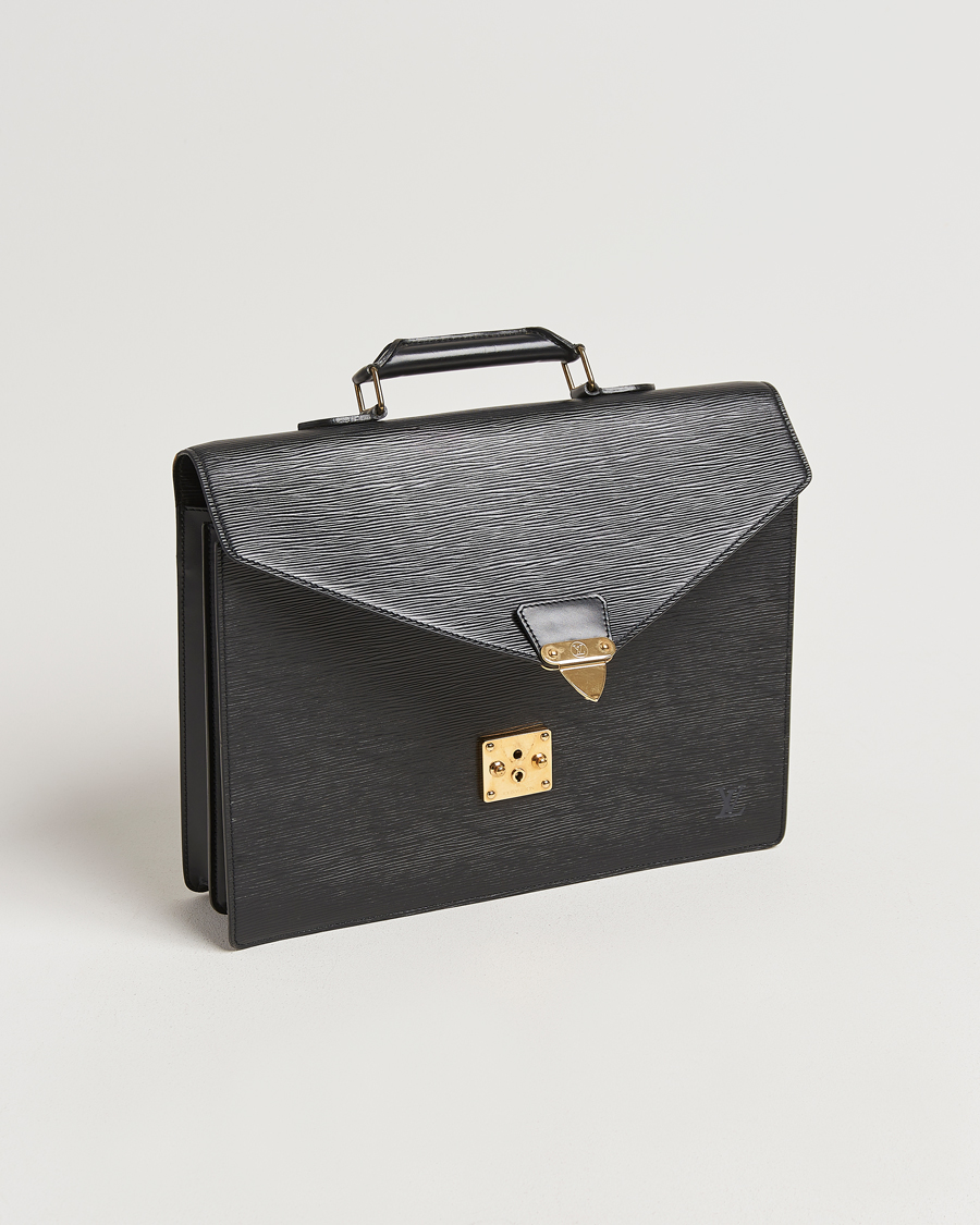 Herren | Louis Vuitton Pre-Owned Ambassadeur Briefcase Black | Louis Vuitton Pre-Owned | Ambassadeur Briefcase Black