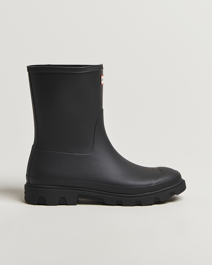 Herren | Galoschen & Gummistiefel | Hunter Boots | Downpour Short Boot Black
