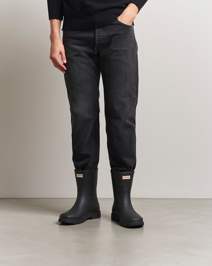 Herren | Galoschen & Gummistiefel | Hunter Boots | Downpour Short Boot Black