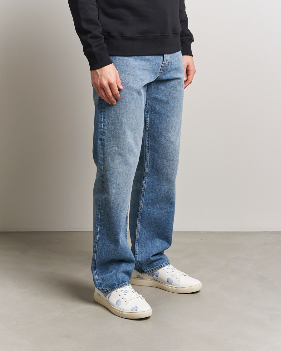 Herren | PS Paul Smith Lee Flower Print leather Sneaker White | PS Paul Smith | Lee Flower Print leather Sneaker White