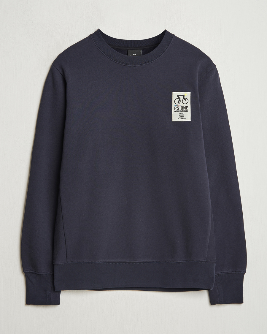 Herren | Pullover | PS Paul Smith | One Bike Crew Neck Sweatshirt Navy