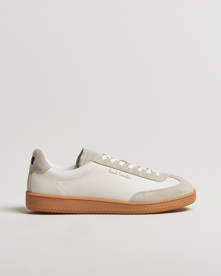 Herren | Paul Smith Como T-Toe Sneaker White | Paul Smith | Como T-Toe Sneaker White