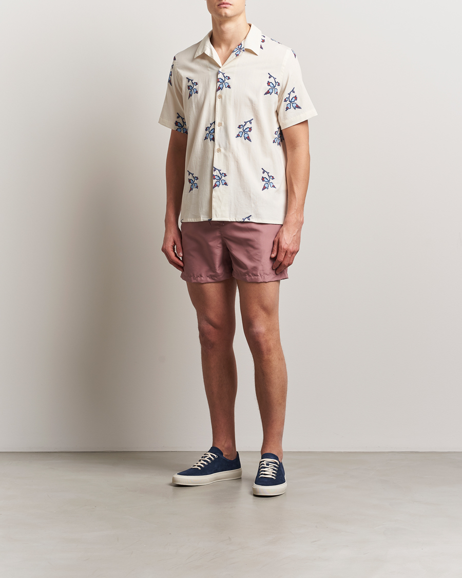 Herren | Badehosen | Paul Smith | Zebra Swimshorts Dusty Red