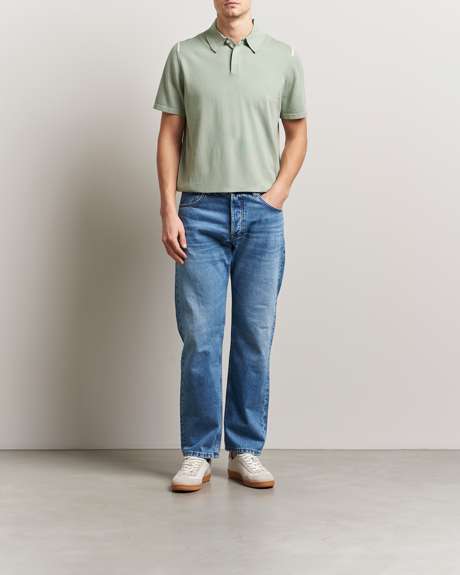 Herren | Poloshirts | Paul Smith | Cotton Knitted Polo Green