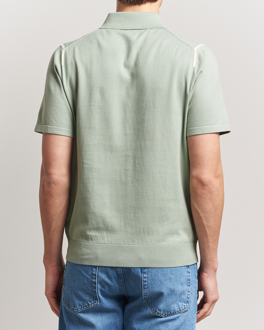 Herren | Poloshirts | Paul Smith | Cotton Knitted Polo Green