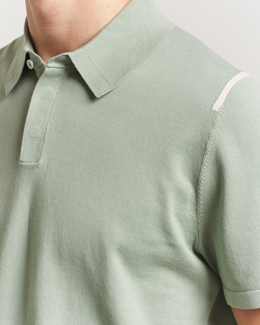 Herren | Poloshirts | Paul Smith | Cotton Knitted Polo Green