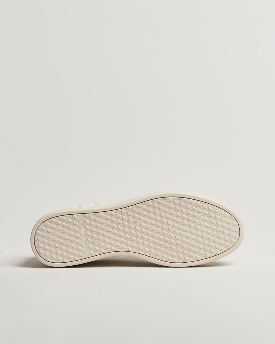 Herren | PS Paul Smith Rex Embroidered Leather Sneaker White | PS Paul Smith | Rex Embroidered Leather Sneaker White