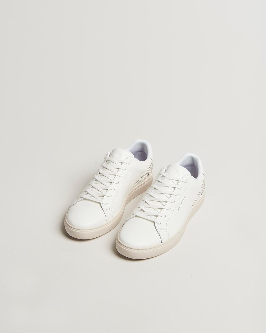 Herren | Sneaker | PS Paul Smith | Rex Embroidered Leather Sneaker White
